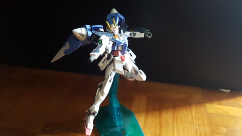 Hg Double X gundam + 00 Raiser